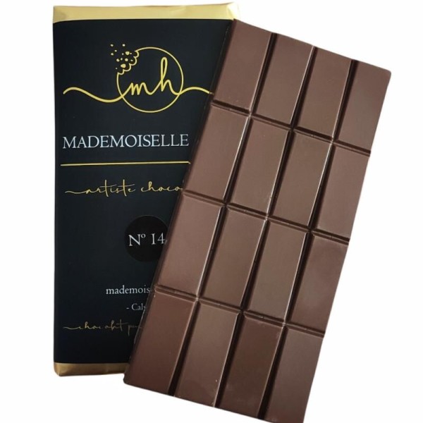 N°15, Lait gianduja, éclats de pistaches